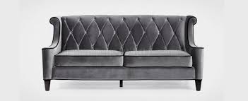 Gray Barrister Sofa Loveseat Set W