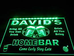 Personalised Led Neon Bar Sign Home Light Drink Pub Custom Own Name For Sale Online Ebay