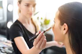 a makeup artist