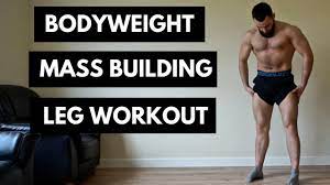 bodyweight leg workout for m at home