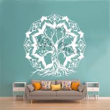 Life Of Tree Wall Art Decals Mandala