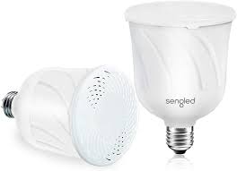 Amazon Com Sengled Pulse Led Smart Bulb With Jbl Bluetooth Speaker App Controlled Up To 8 Br30 Led Light Bulbs With Starter Kit E26 Base Compatible With Amazon Alexa White 2 Pack Electronics