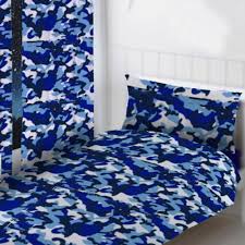 home furniture diy blue camouflage