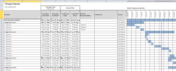 project management template in excel