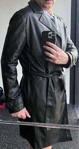 Zara Man Leather Handfeel Black Belted