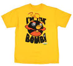 Discounted) Angry Birds Space Limited Edition Im The Bomb! Boys Shirt