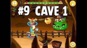Updated Angry Birds Epic Cave 1 Shaking Hall Level 9 Walkthrough - YouTube