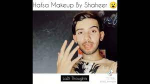 hafsa makeup by shaheer you