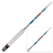 H B Durac Triple Scale Beer And Wine Hydrometer Glass Sp