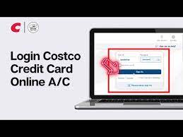 how to login costco credit card