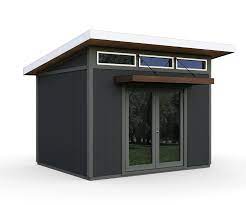 How to build a backyard shed. Studio Office Wood Shed For Backyard Work Play Heartland