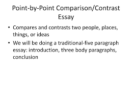 ppt compare and contrast essay wrightsville and virginia beach point by point comparison contrast essay