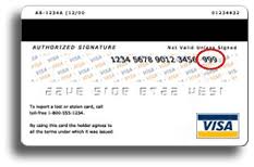 Check spelling or type a new query. Credit Card Identification Code