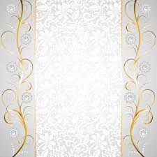 Jewelry Border On White Lace Background Invitation Card Royalty