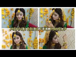 mehndi bridal makeup full detail video