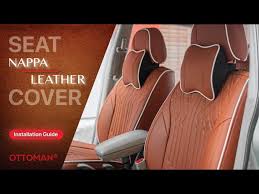 Nappa Leather Full Set Car Seat Cushion