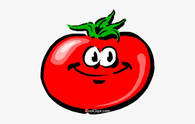 cartoon tomato royalty free vector clip