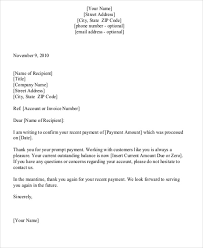 8 Sample Payment Received Receipt Letters Pdf Doc