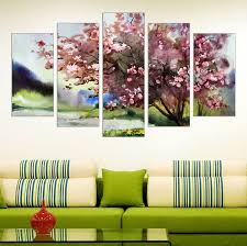 Wall Art Decoration Set Colorful Spring