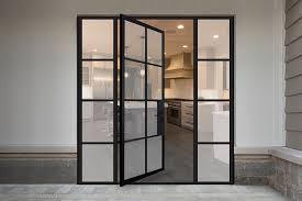 Pivot Steel Glass Exterior Doors