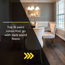paint colors that go with dark wood floors