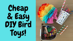 and easy diy parrot toys 2