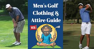 simple men s golf clothing attire