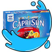 capri sun 100 juice fruit punch juice