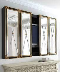 Tv Cabinets With Doors Mirrored Furniture