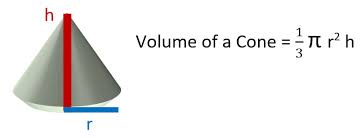 volumes of cones cylinders and