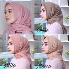 Poin pembahasan 44+ warna jilbab hazelnut adalah : Contoh Gambar Kerudung Bella Square Hijabfest