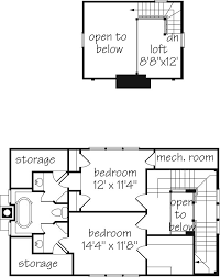 The Cottage Upstairs Floorplan