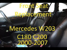 Mercedes W203 C Class Front Seat