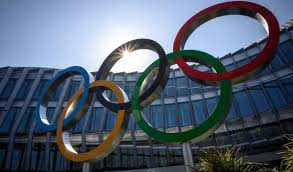 El emblema o logo olímpico está compuesto de cinco círculos de colores azul, amarillo, negro, azul, verde y rojo. Logo Oficial De Los Juegos Olimpicos Los Angeles 2028 Antena 2