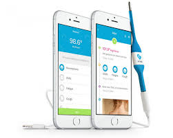 By tracking and entering your pulse, you can be able to calculate your own vicks smarttemp thermometer is a fever thermometer app for iphone. Health App Compatible Kinsa Smart Stick Thermometer Review