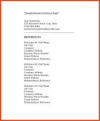Sample Resume Reference Page Template   http   www resumecareer info  clinicalneuropsychology us