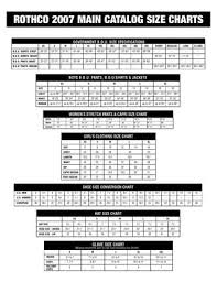Rothco Sizing Chart En By Prefair Imrico Ltd Issuu