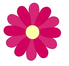 Flower Pink Clip Art At Clker Com Vector Clip Art Online