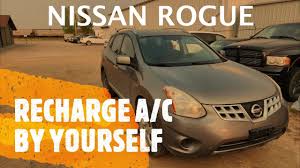 nissan rogue how to recharge refill