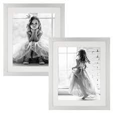 Silver Picture Frame Set