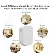 Multi Tone Plug In Doorbell Chime For