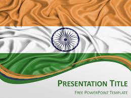 India Flag Powerpoint Template Presentationgo Com