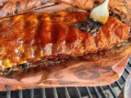 smoked bbq st louis ribs recipe on the