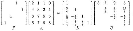 Field, the exact necessary and sufficient conditions under which it has an lu factorization are known. What Are Pivot Numbers In Lu Decomposition Please Explain Me In An Example Mathematics Stack Exchange