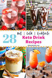 28 keto drink recipes hot cold