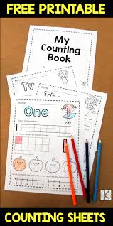 Each sheet includes a space to draw and color, as well as writing prompts for students to fill in with their specific information. Free Fall Worksheets Counting 1 5