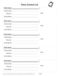 Staff Contact List Template Hitachicustomersupport Info