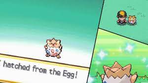 LIVE Shiny Mr. Pokemon's Togepi Egg after 18,544 SRs in Pokemon HeartGold -  YouTube