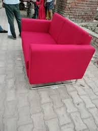 polo mild steel single seater sofa