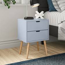 Buy small & mirrored designs. Zipcode Design Lalani 2 Drawer Bedside Table Reviews Wayfair Co Uk